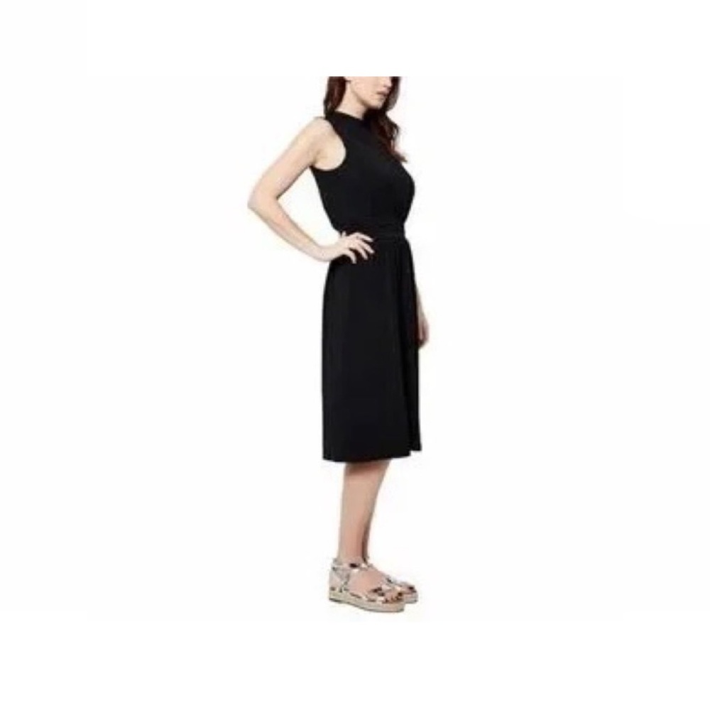 Leota Aria Black Sleeveless Dress Size Small